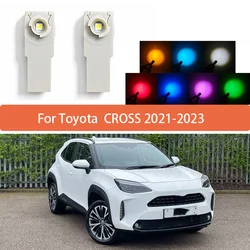 For Toyota CROSS 2021-2023 LED Interior Foot lamp With Wire Interior Decorative Lights Illuminator Connector Glove Box Lamp