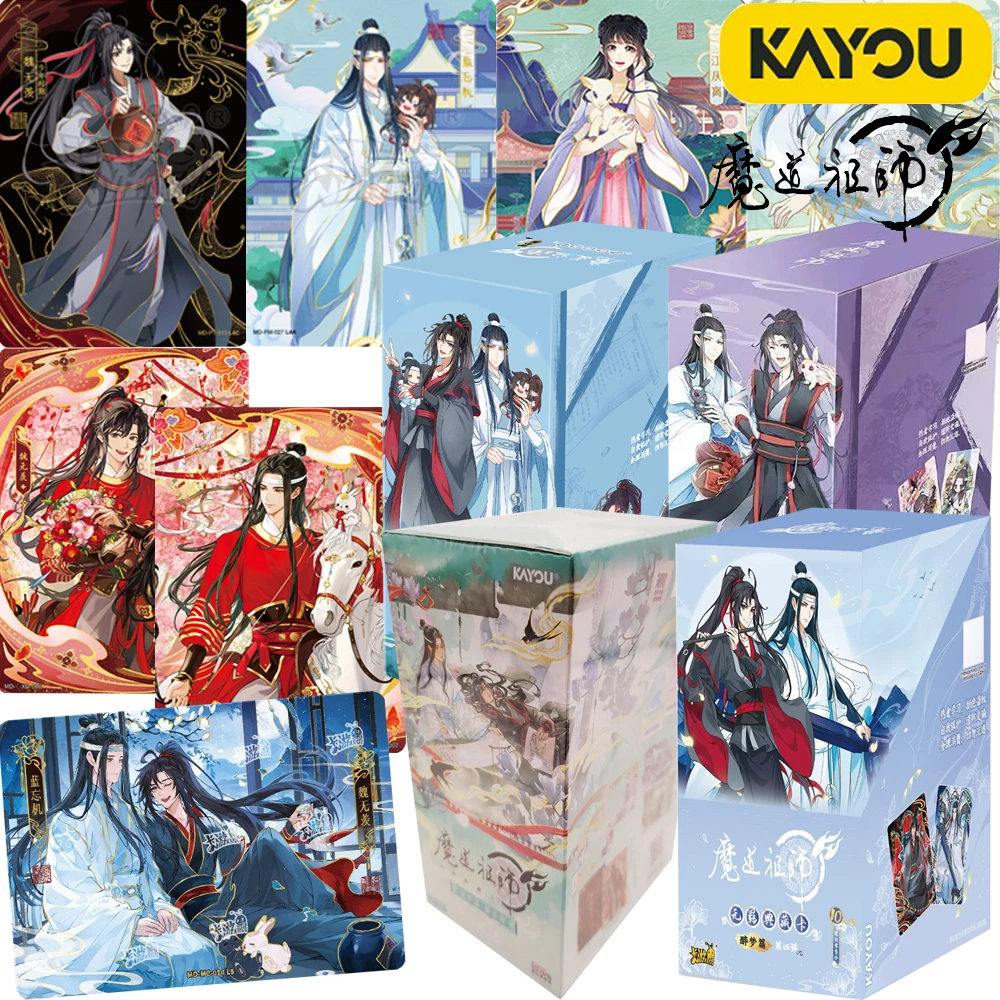 New Original KAYOU Grandmaster of Demonic Cultivation Exquisite Peripheral Hobby Collection Cards Booster Box Adolescent Gifts