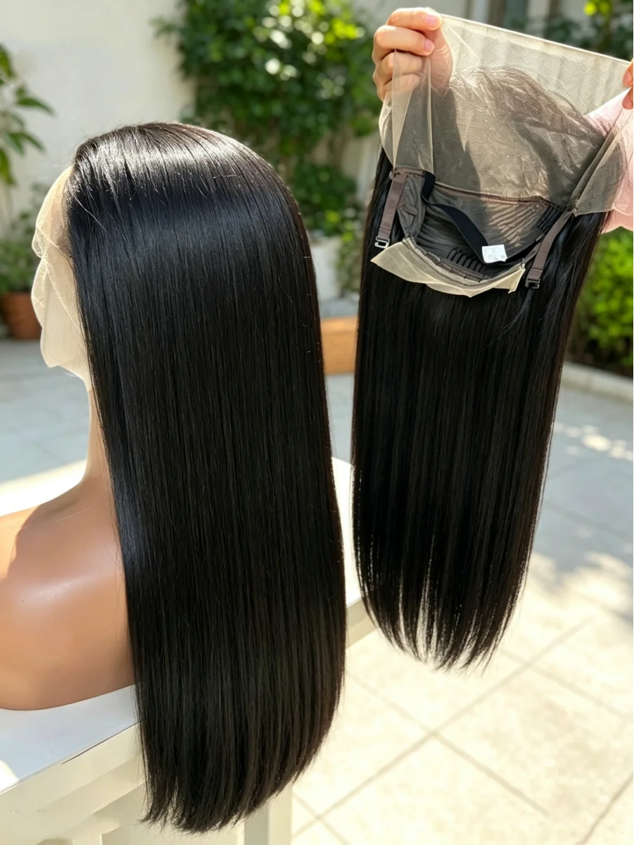 Straight Lace Front Wigs Human Hair 13x6 HD Lace Frontal Wig 13x4 Bone Straight Human Hair Wig Glueless 5x5 Straight Closure Wig
