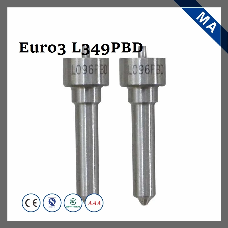 L349PBD For Delphi common rail spray nozzle and diesel fuel dispenser oil jet nozzle assy L076 PBD for injector EJBR06001D