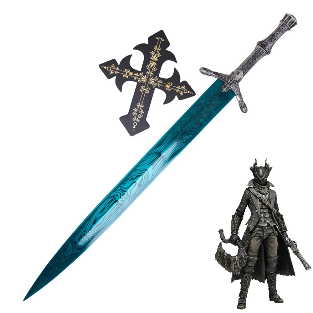 LQHS Sword Elden Ring Bloodborne Weapon Moonlight Greatsword Game Anime Katana Cosplay Replica Stainless Steel