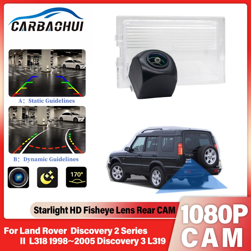 For Land Rover  Discovery 2 Series II  L318 1998~2005, Car Rear View Camera Fixed Line Discovery 3 L319 Car Parking Accessories