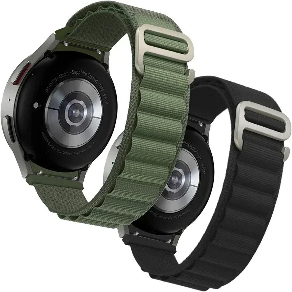 Correa deportiva Alpine Loop para Samsung Galaxy Watch 7/6/5/4 44mm 40mm 5pro 45mm pulsera de nailon Galaxy watch 6 Classic 43/47/42