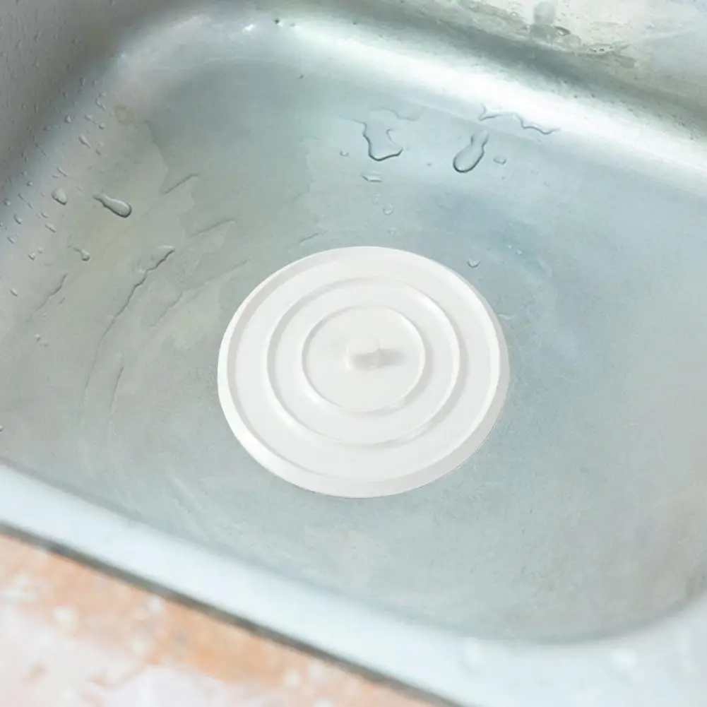 Waschbecken abdeckung Badewannen stopper Silikon Badewanne Abfluss stopfen für Küche Bad Universal Fit Haars topper flache Saug dusche