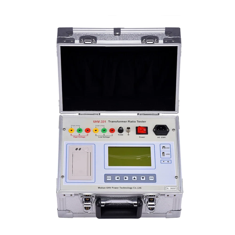 UHV-331 Ttr Transformer Turn Ratio Meter Automatic Turns Ratio Comprehensive Tester