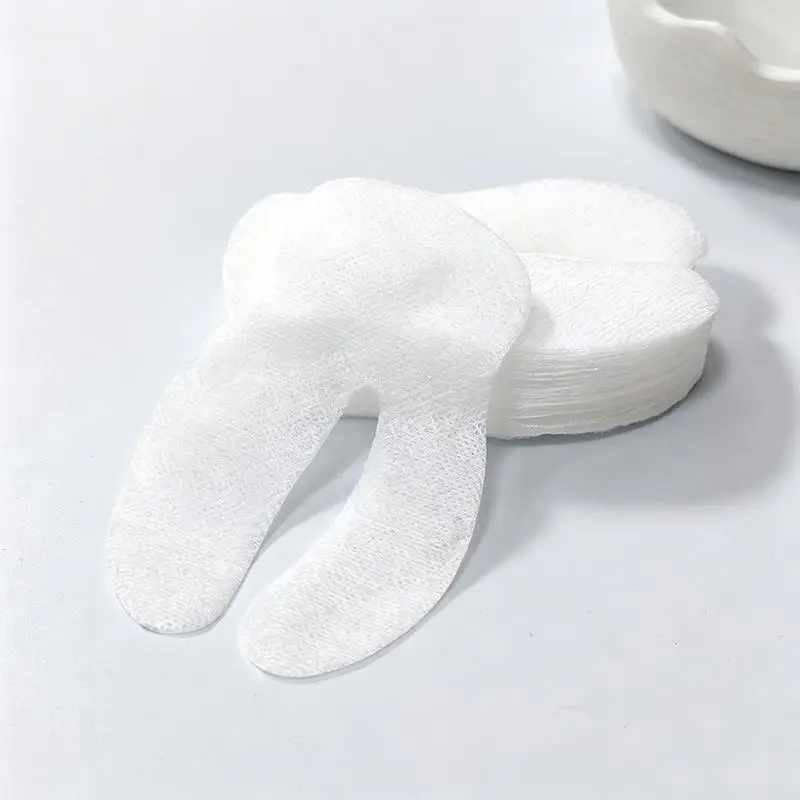100Pcs Eye Paper Mask Skin Care Tools Disposable Eye Mask DIY Natural Cotton Eye Paper Women Essential Product