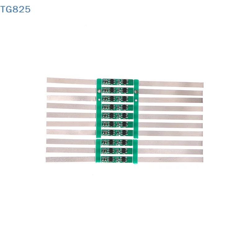 【AN】10Pcs 2A BMS PCM Battery Protection Board For 3.7V 18650 Li-ion Lithium Battery With Solder Over Current Protection Function