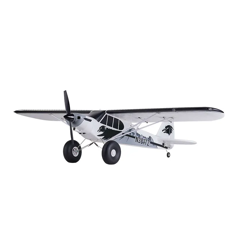 FMS aircraft model 1300mm PA-18 fixed wing rc remote control training machine foam machine cross-country tire aircraft model