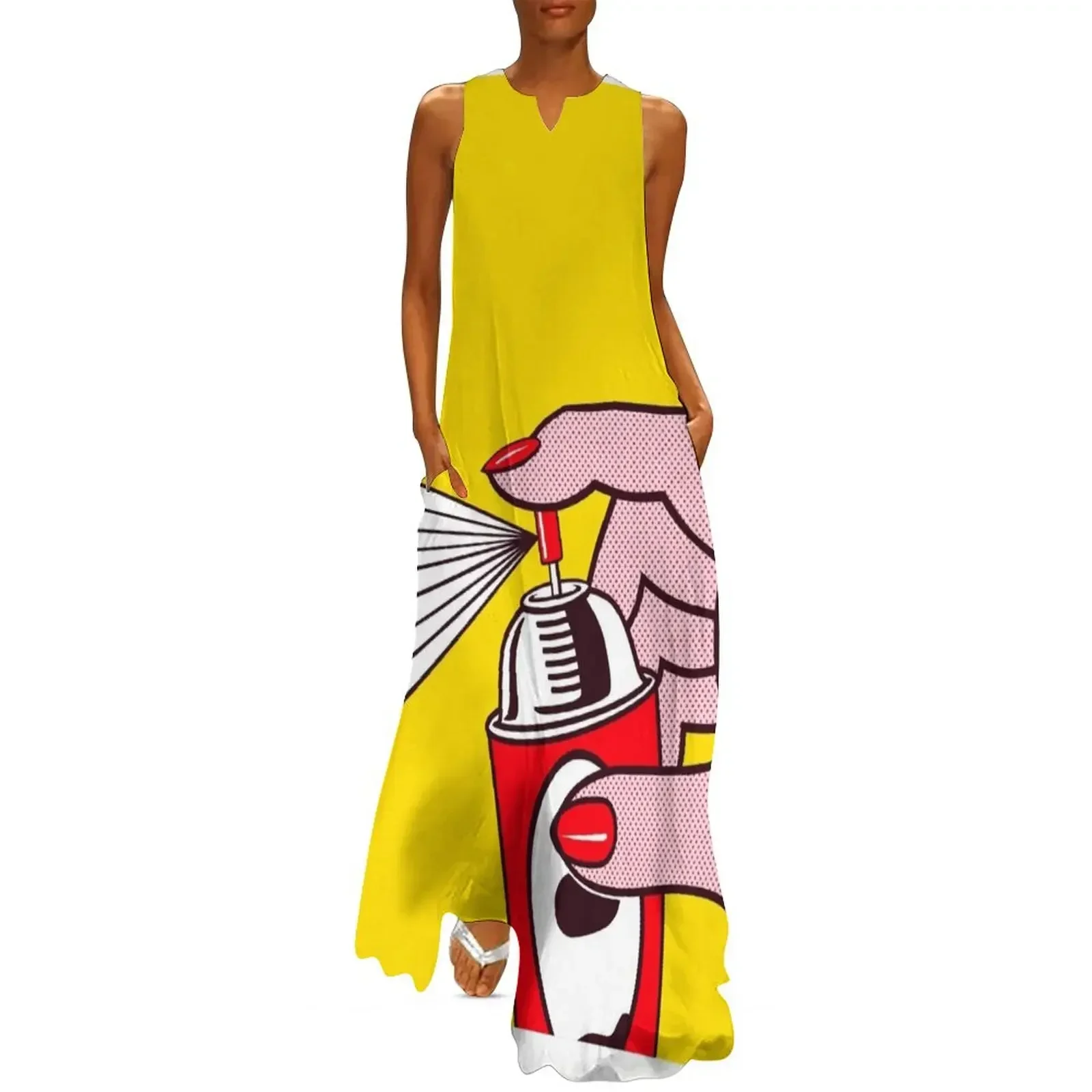 

SPRAY RED Long Dress dresses with long sleeves elegant party dress for women 2025 summer dress daily