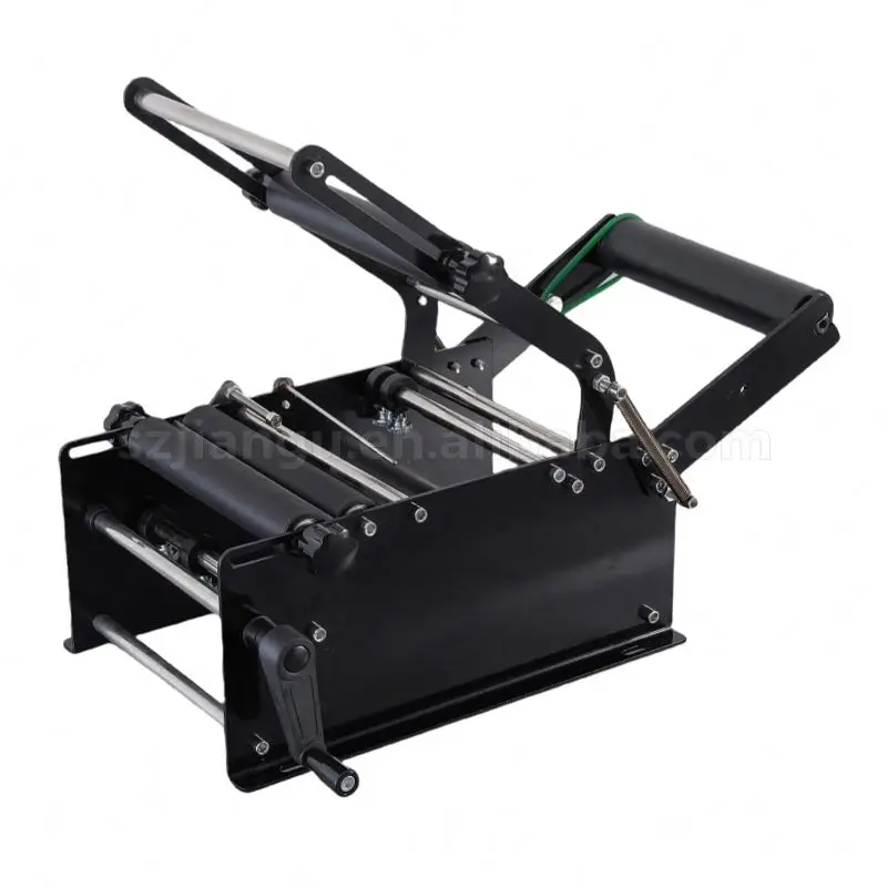 Wide Type Manual Round Bottle Labeling Machine Small Packing Machine for Wine Bottle Label Sticker
