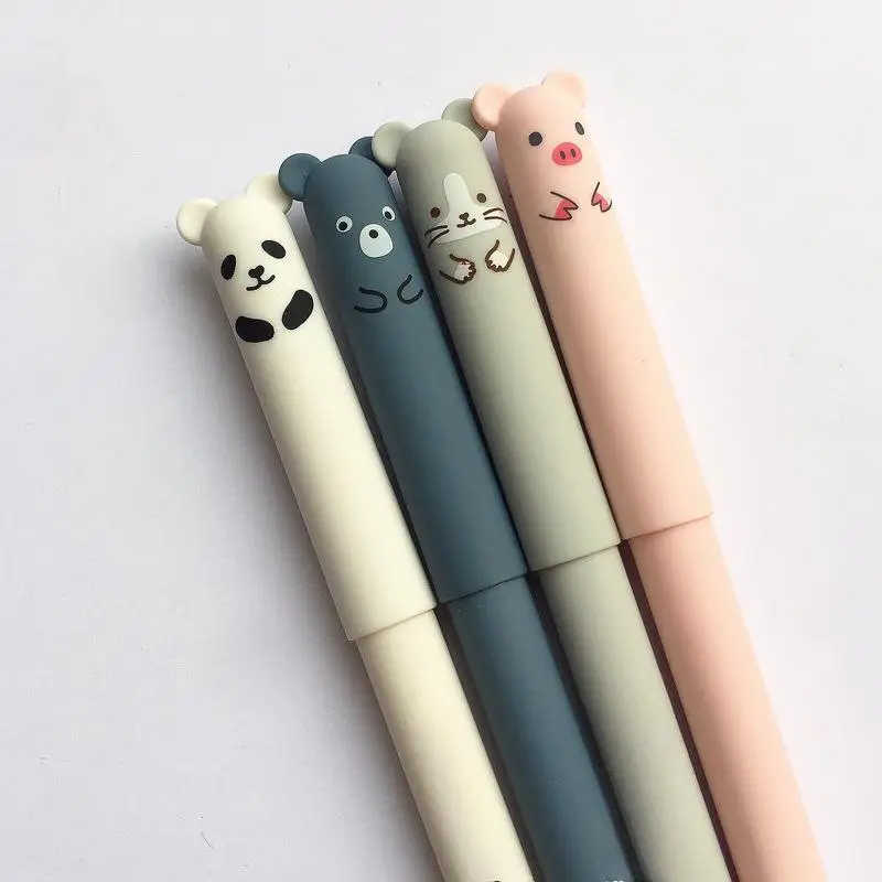 

3Pcs/Set Erasable Velvet Gel Pen Rollerball for School Office Student Stationery Writing Tools