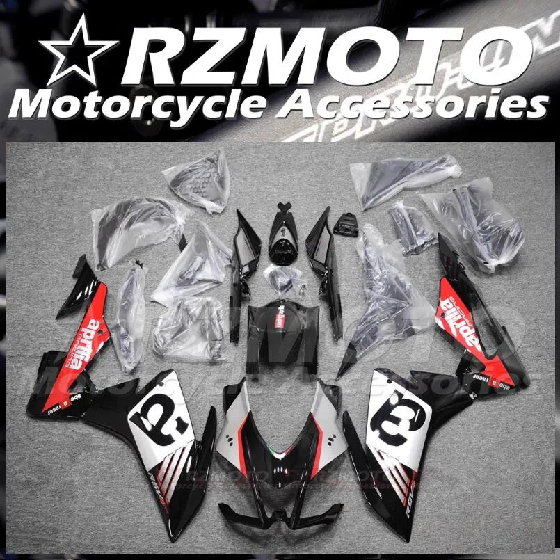 

Новый комплект обтекателей для цельного мотоцикла ABS, подходит для Aprilia RSV4 1000 2016 2017 2018 2019 16 17 18 19, кузов красного и черного цвета на заказ