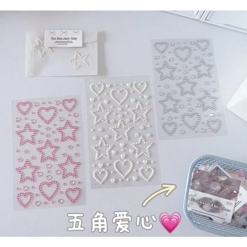 

Новинка 2021, пятиконечная звезда, блестящий сценический макияж, стиль принцессы, детские наклейки с кристаллами, бриллиантовые наклейки, макияж, подарок