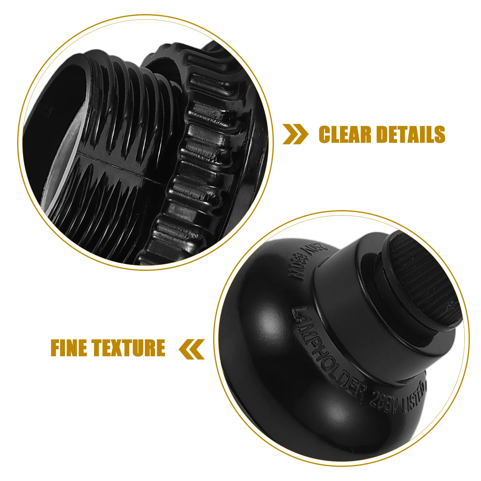 

E26 Light Socket Holder Ceiling Lamp Base Durable Replacement Light Bulb Socket for Shop Workshop Garage Lighting