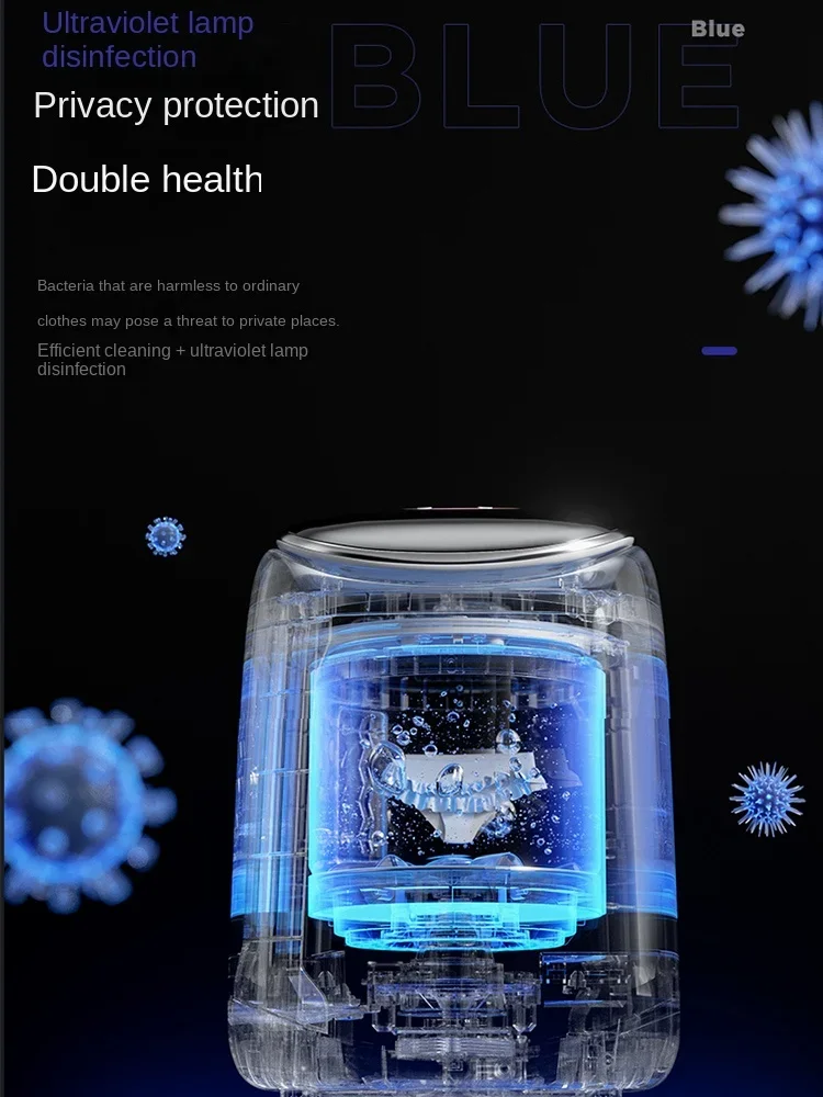 مجفف ملابس محمول مع كامل تلقائي ، غسالة ملابس داخلية صغيرة ، غسل وتجفيف بحجم صغير في واحد للجوارب ، 220 فولت