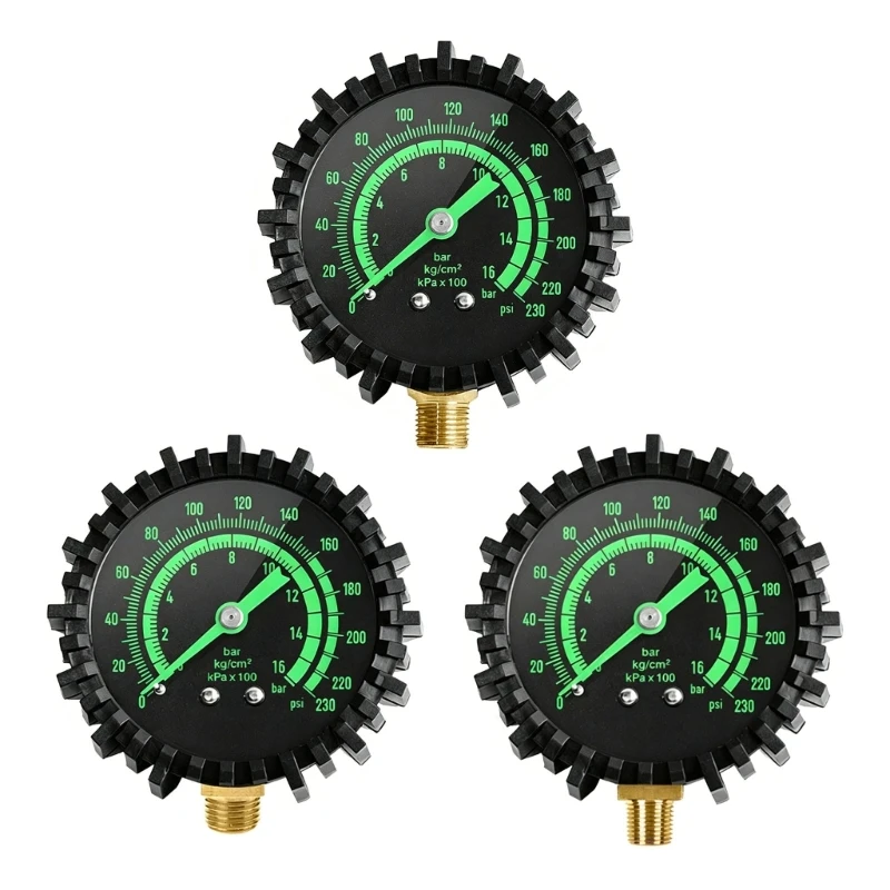 A2UC Tire Pressure Gauge Night Display For Car Motorcycles And Bikes