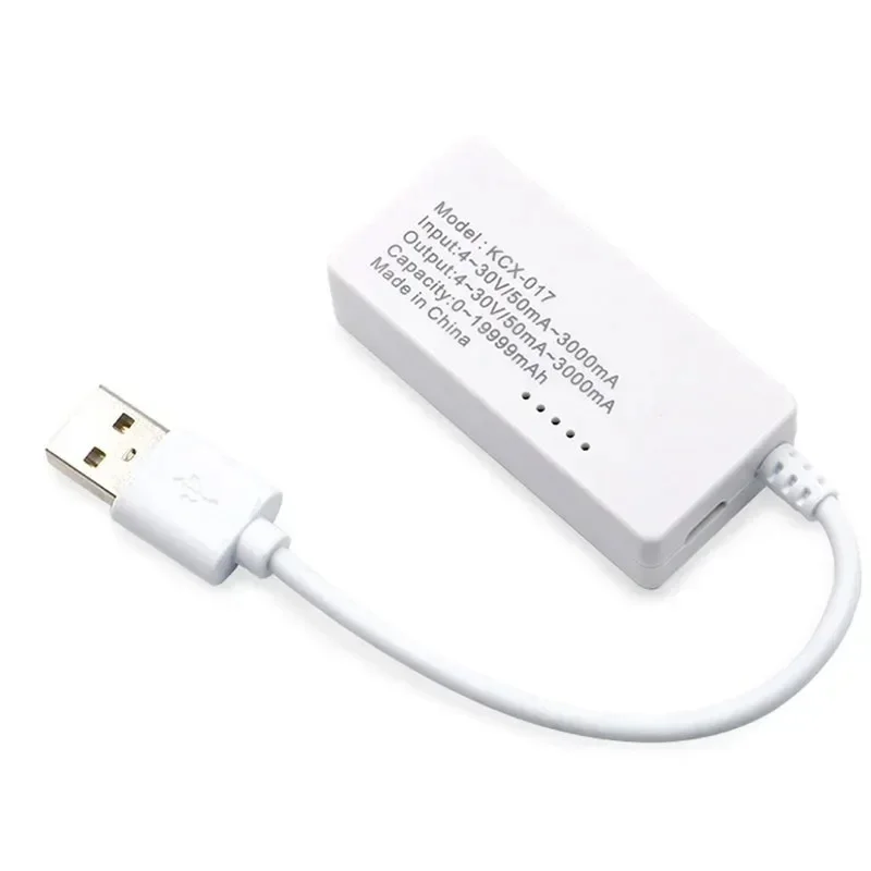 LCD USB Detector Voltmeter Ammeter Mobile Power Charger Capacity Tester Meter Voltage Current Charging Monitor 3V-7V DC 3-7V