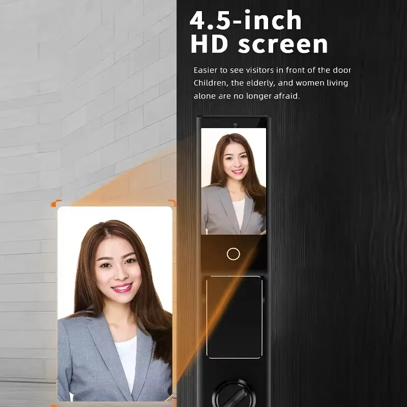 

Home Smart Palm Vein Fingerprint & Digital Door Card Key Tuya Alexa Unlockable Electronic Door Lock