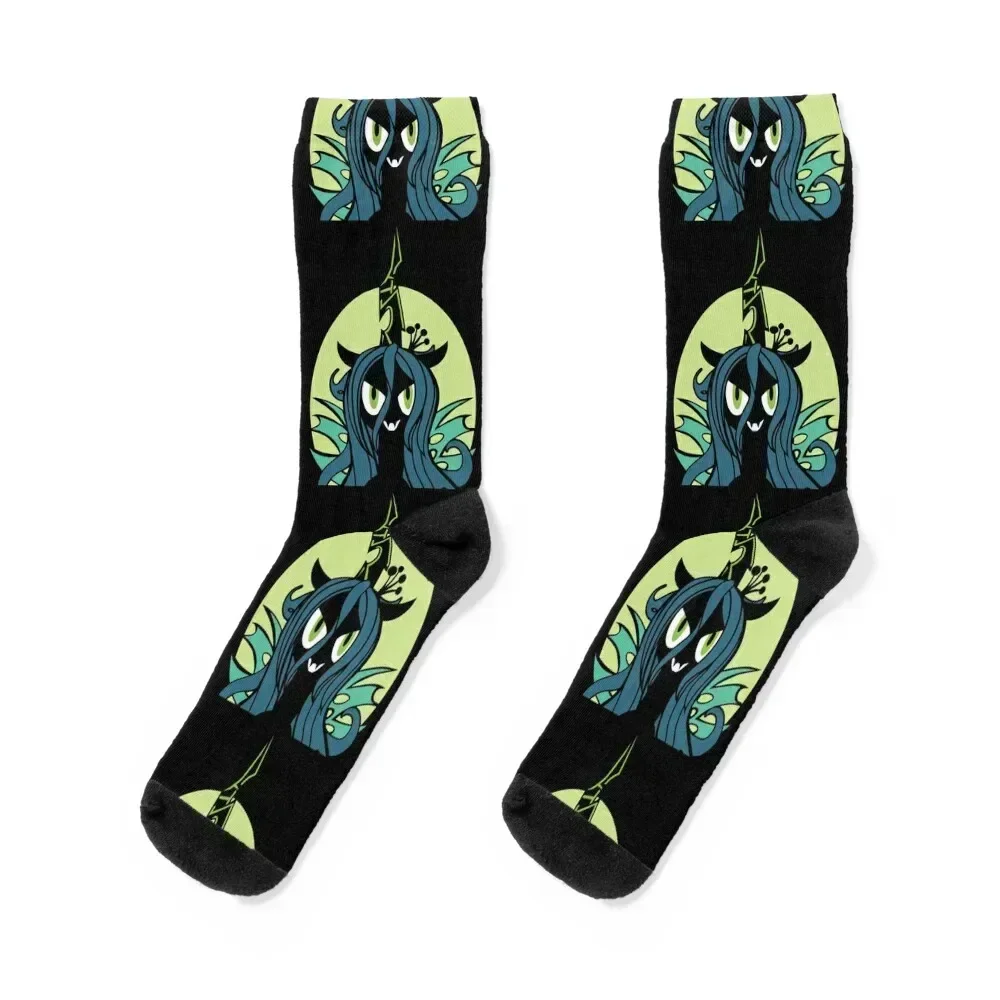 

queen chrysalis Socks loose moving stockings retro Socks For Man Women's