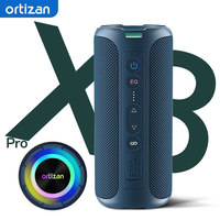 Bluetooth Speaker Wireless,IP67 Waterproof Portable Speaker with Lights,40W Loud Stereo Sound, TWS Pairing, BT5.3, Camping/Home