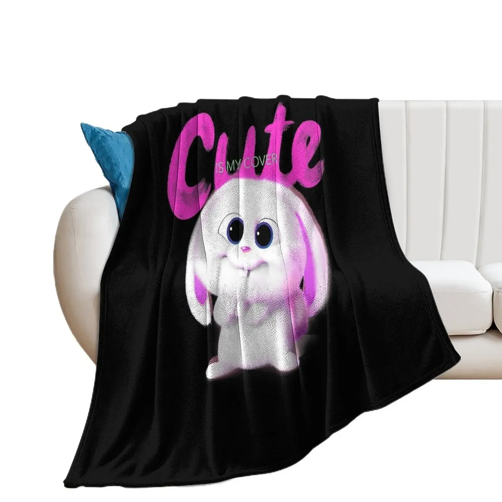 The Secret Life of Pets 2 Snowball Cute Is My Cover Throw Blanket Hairys Luxury Brand Furrys Winter beds Blankets