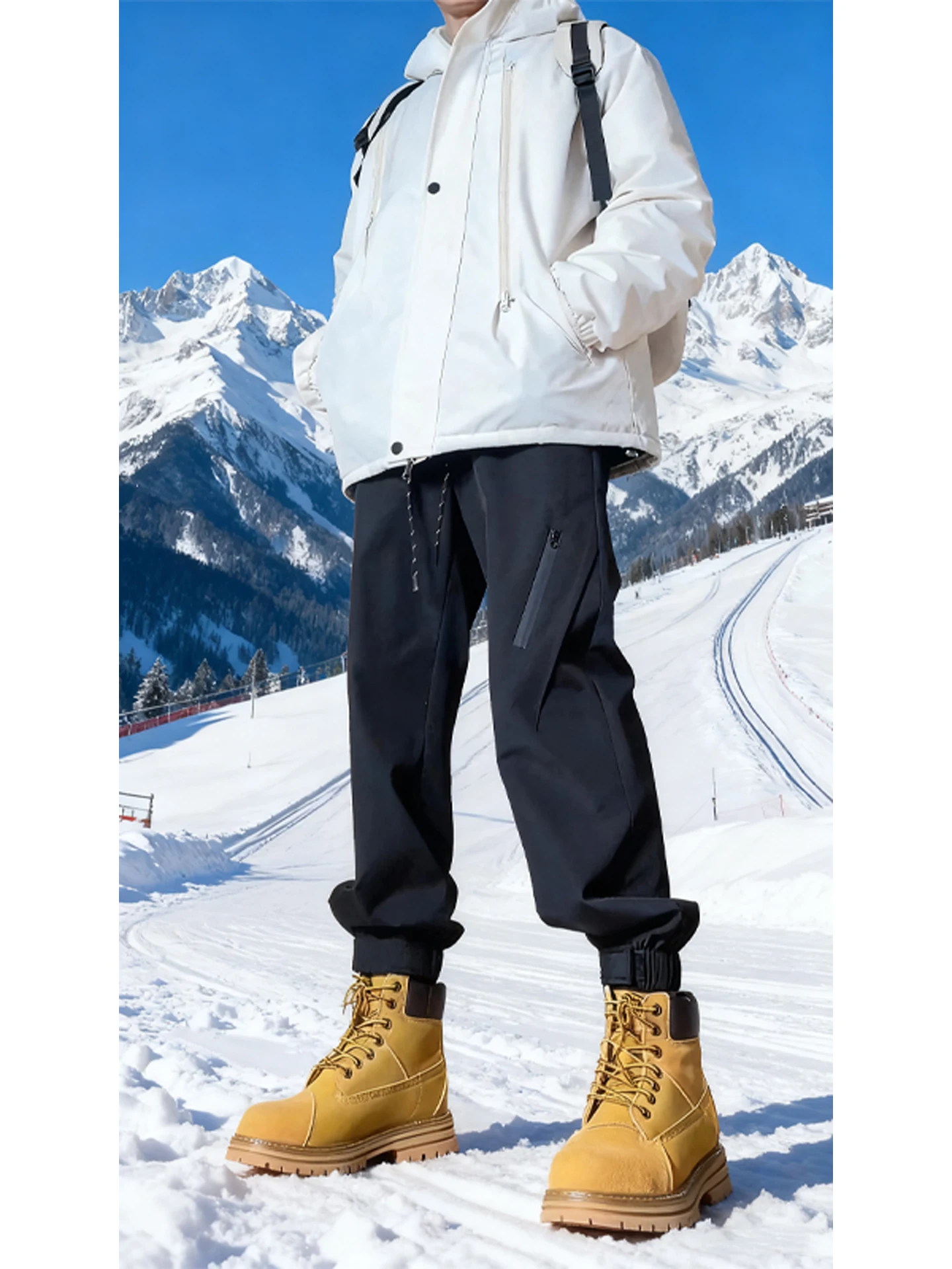 

Лыжные брюки на подкладке Fce, ботинки, водонепроницаемые, ветрозащитные, мягкие, мужские повседневные брюки, функциональные брюки для работы...