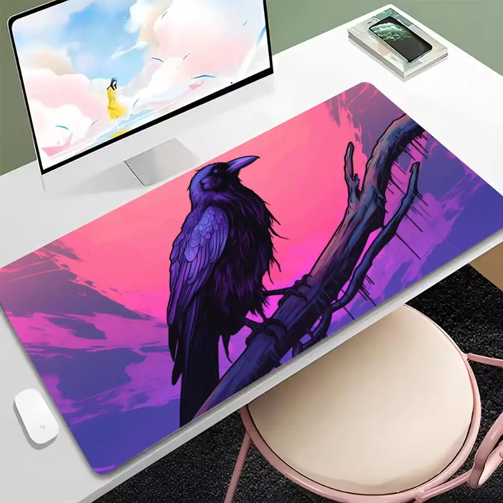 

Коврик для мыши XXL Fantasy в эстетическом стиле, нескользящий, резиновый, прочный, игровой, 900X400, настольный коврик для ПК, офиса, ноутбука, игровых столов, аксессуары для ПК, 1 шт.