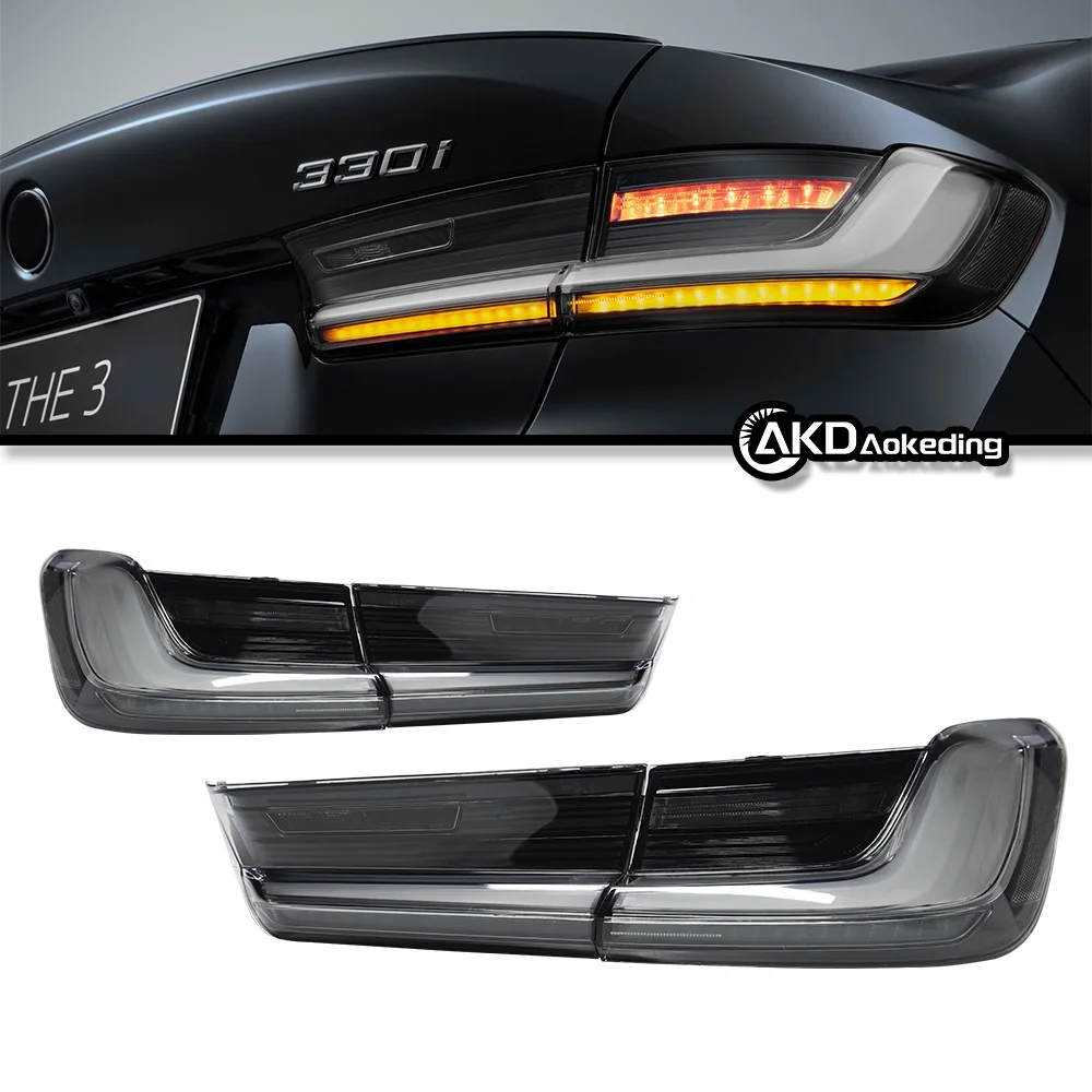 Fanale posteriore a LED CG Car Styling per BMW G20 2019-2023 G28 G80 320i 330i, luce di posizione posteriore DRL dinamica, accessori auto