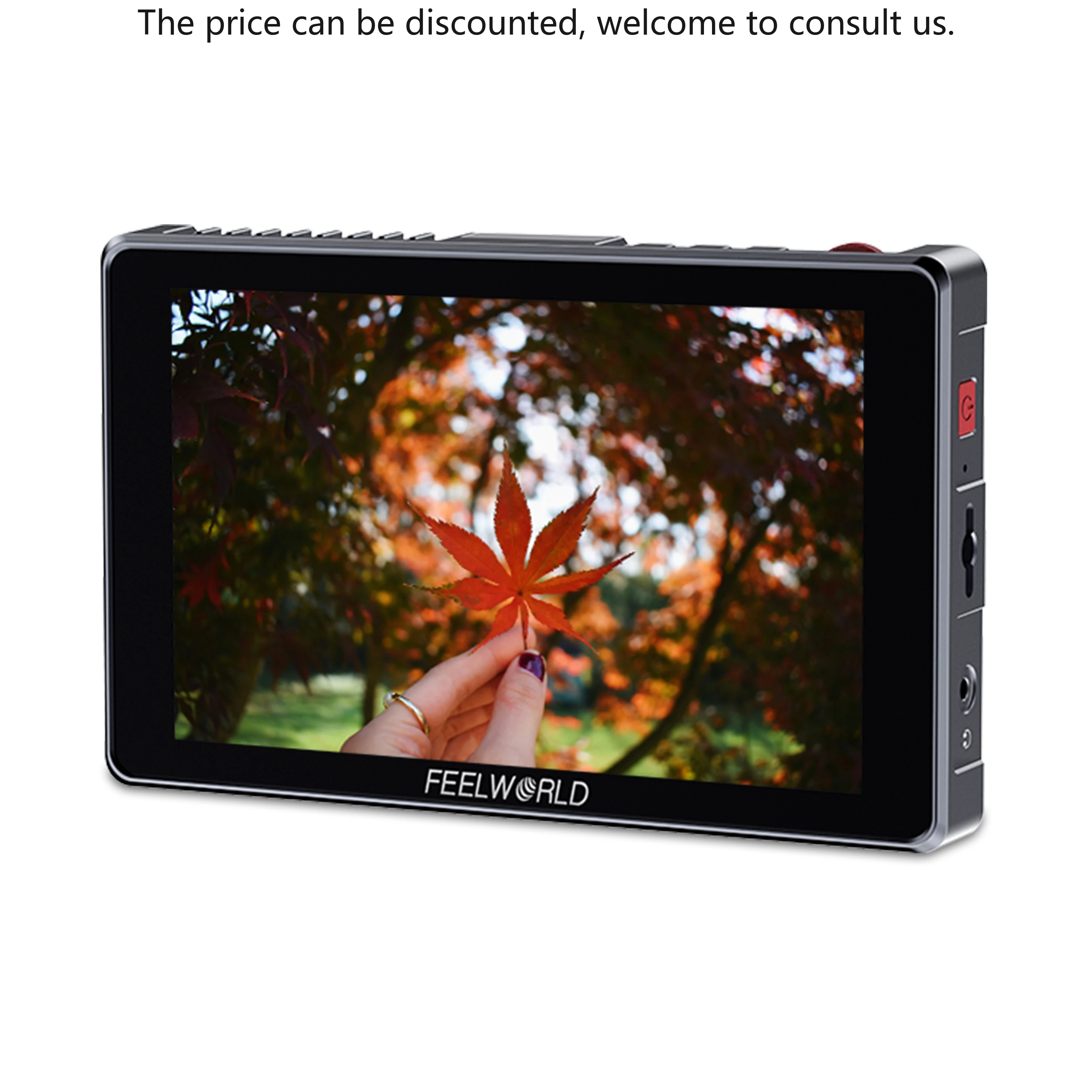 

FEELWORLD S7 DSLR Field Monitor With OEM StartupTouchscreen Camera Monitor High Brightness 1600nit 12G SDI HDMI2.0 Wholesale