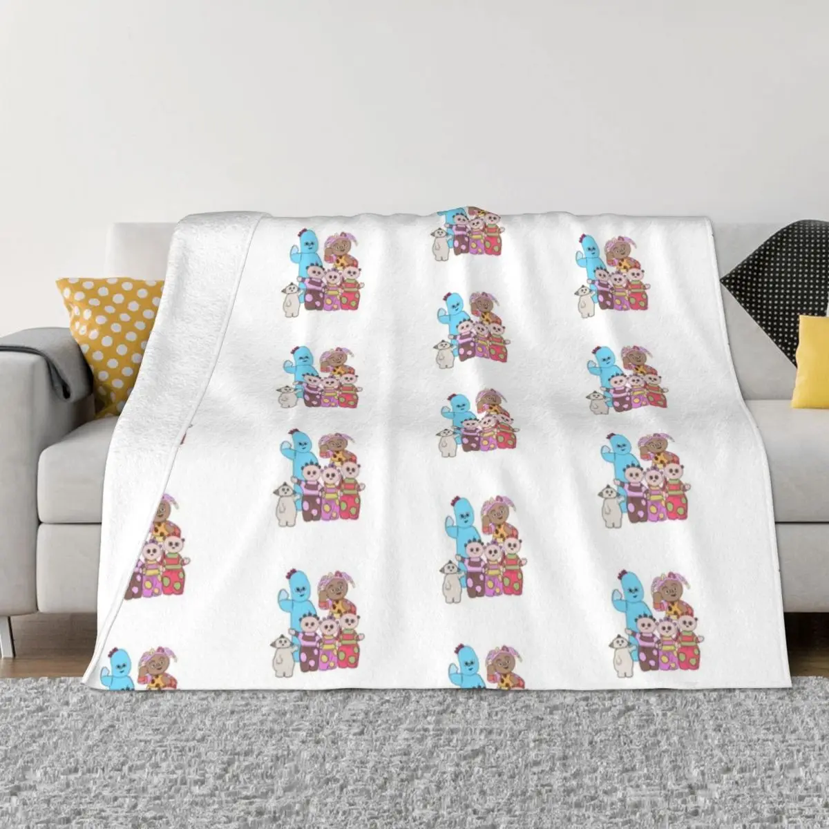 Iggle piggle , upsy daisy, Makka Pakka Throw Blanket Blankets For Bed Summer Beddings Nap Soft Beds Blankets