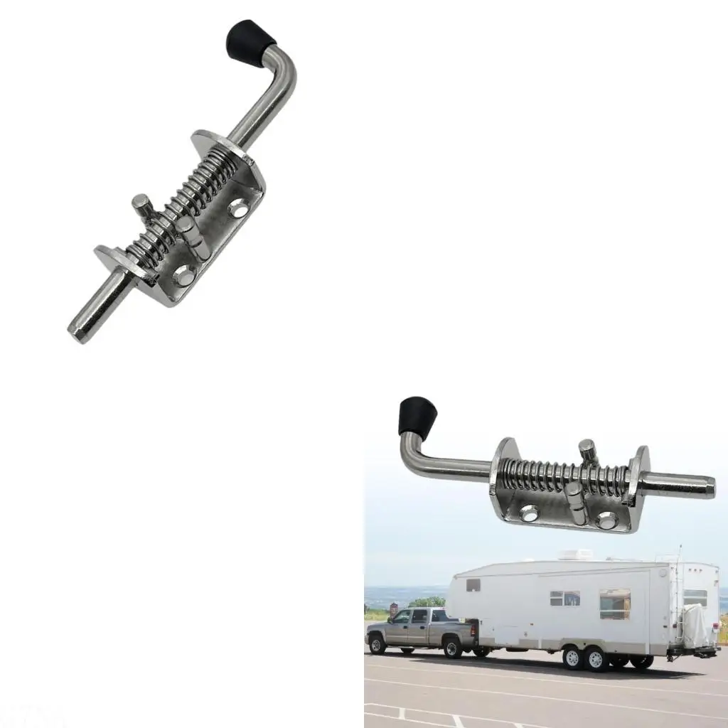 

G7NA Weatherproof Metal Hasp Fastener Corrosion Resistant Secure Tool for Mobile Home Exterior Door & Detachable Wall Panel