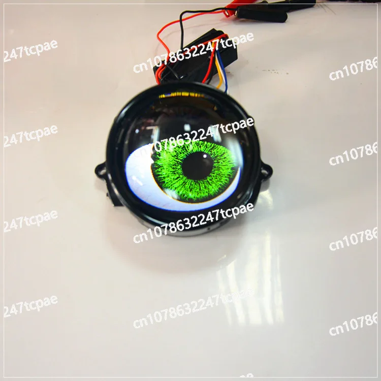 New car dynamic devil eye big car light LED lens modified eagle eye light 3 inch 12V No. 9 car modified