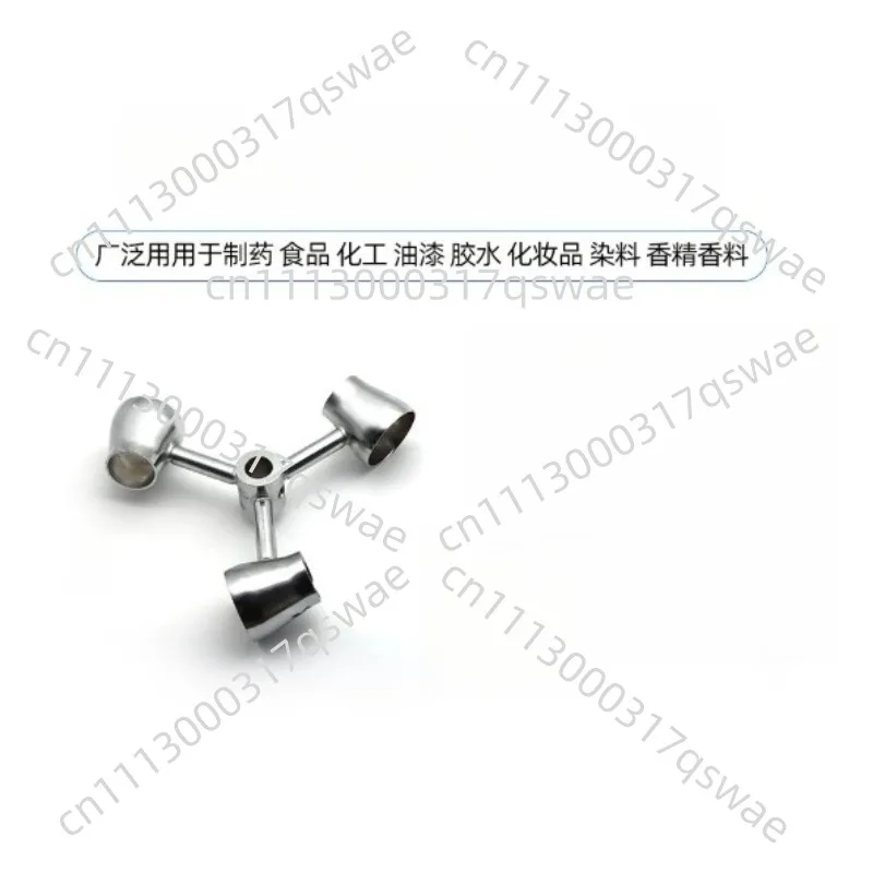 304 Stainless Steel Pneumatic Agitator Impeller Axial Flow Single Blade Turbine Mixing Agitator
