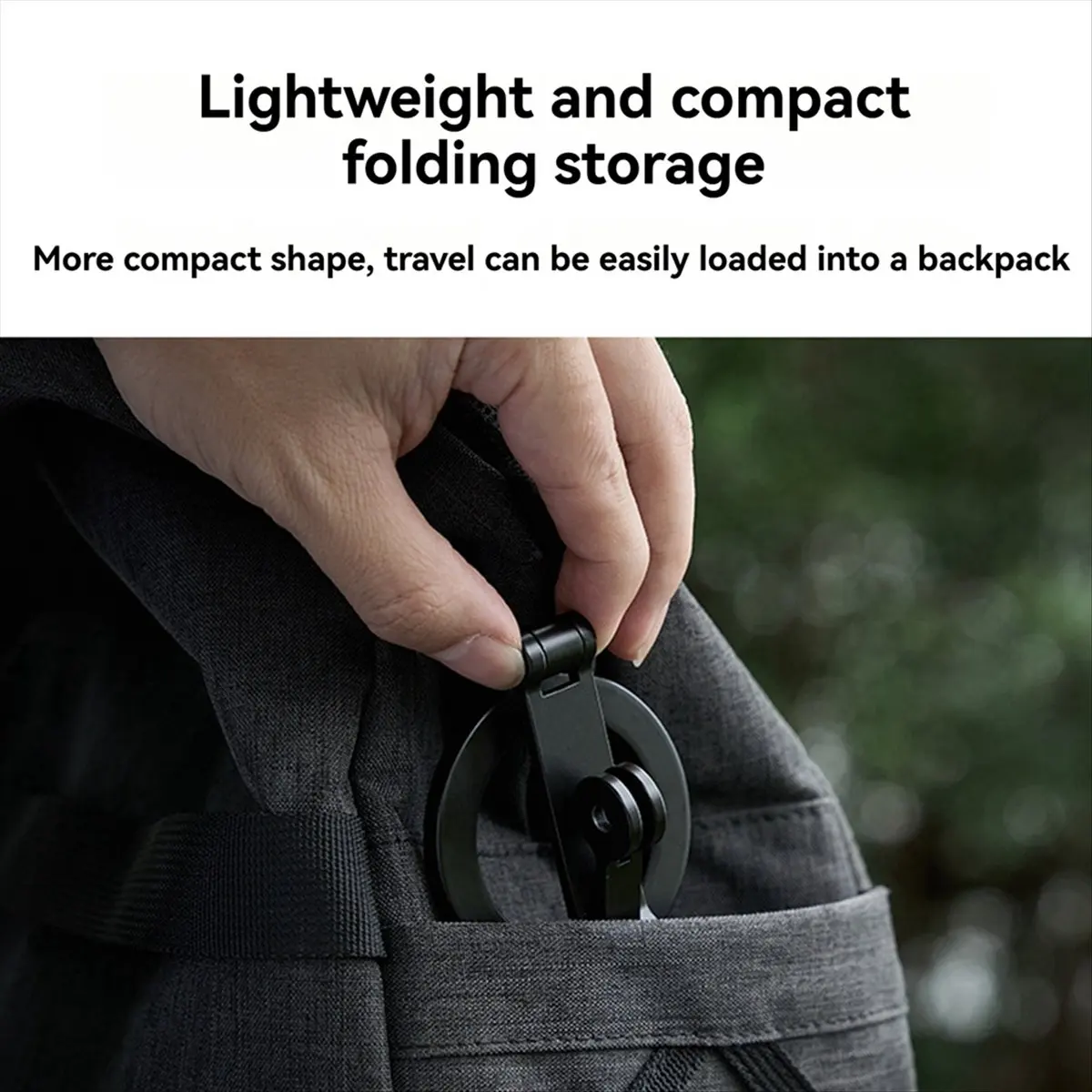 N86R Mobile Phone Magnetic Holder Backpack Clip Chest Strap Neck Adapter Holder for Vlog First Perspective