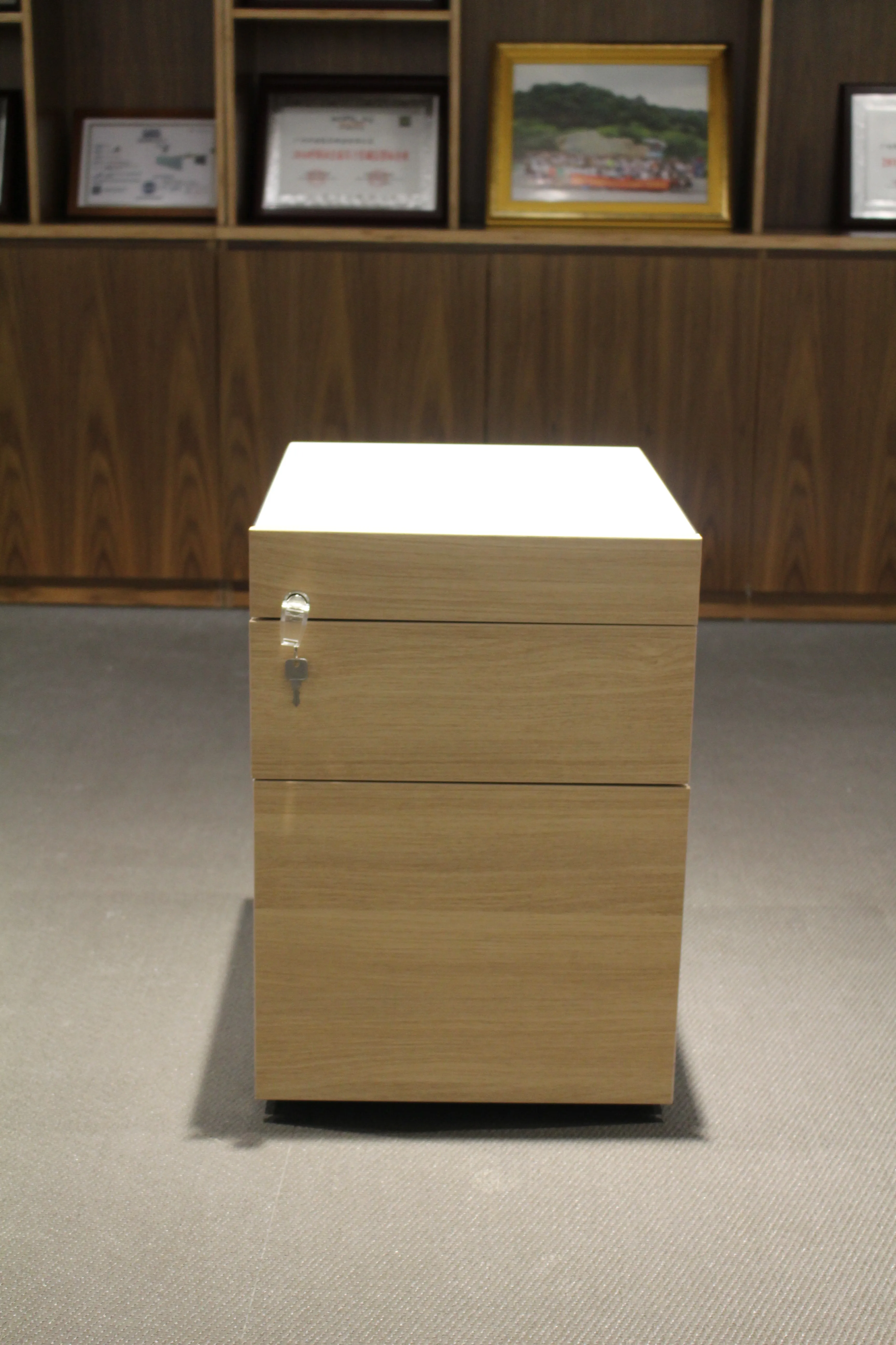 High quality fashionable luxury office filing  wooden storage cabinet