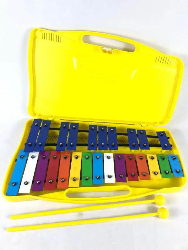 Percussion instrument 25 note percussion steel sheet qin