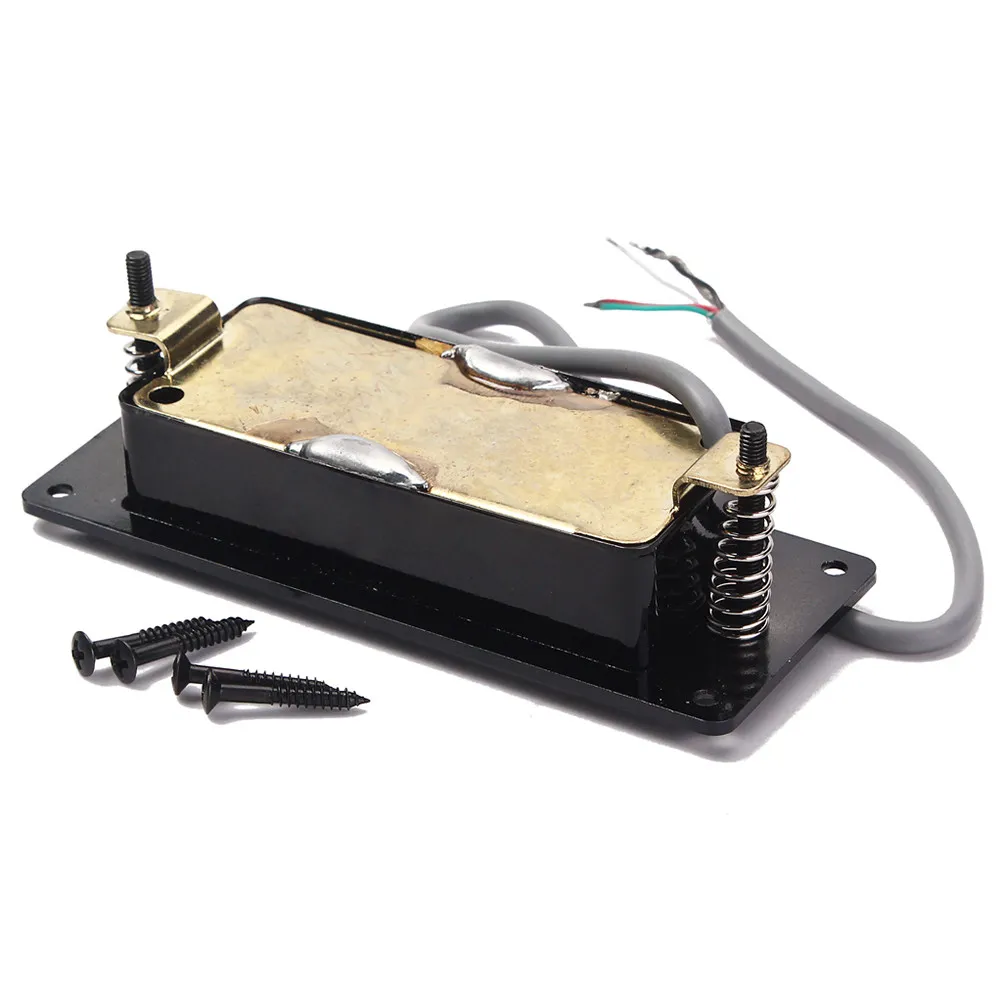 

Мини-звукосниматель Gml02 Humbucker для электрогитары: теплый звук, высокая чувствительность, медный корпус, герметичный.