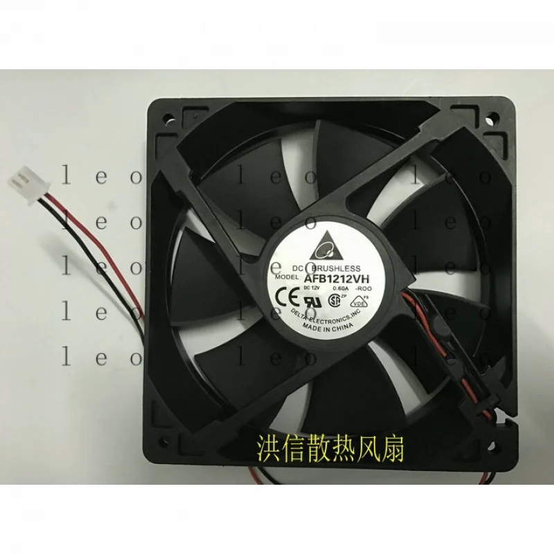 

AA for DELTA 12025 AFB1212VH DC12V 0.60A 12CM 120*25MM cooling fan 2pin