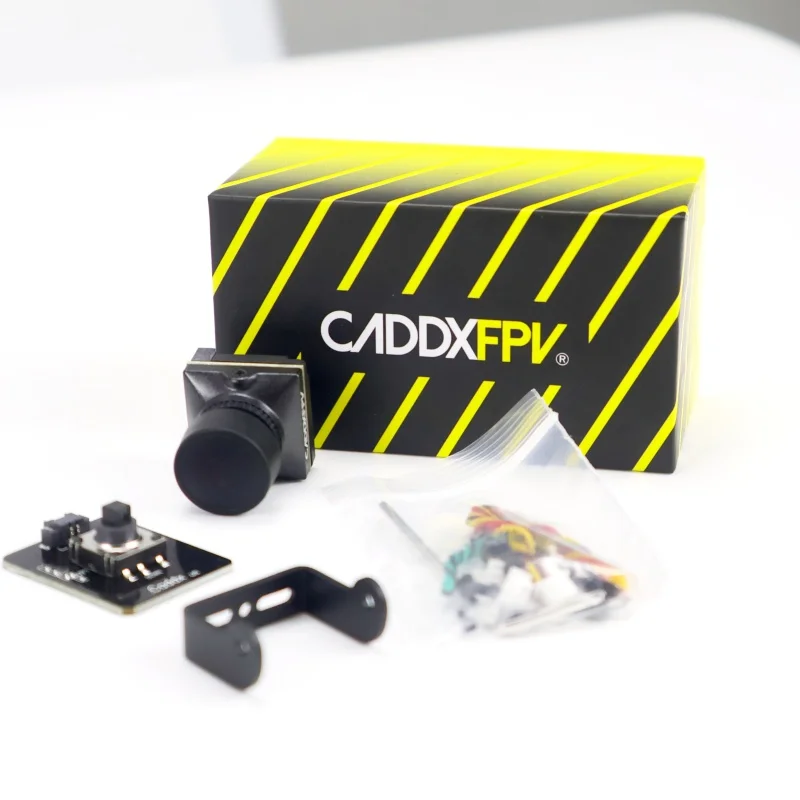 Caddx Ratel 2 V2 FPV Câmera Ratel2 Lente 2.1mm 16:9/4:3 NTSC/PAL comutável com lente de substituição Micro FPV Camera Drone