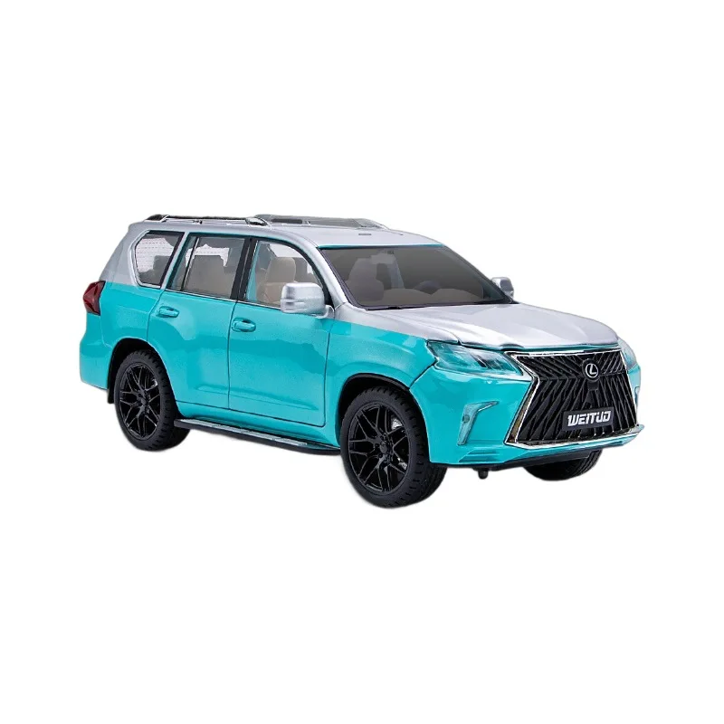 Große 1:18 Lexus LX570 Off-Road SUV Metalllegierung Diecast Auto Modell Fahrzeug dekorative trendige Ornamente für Freund Geschenk Geburtstag