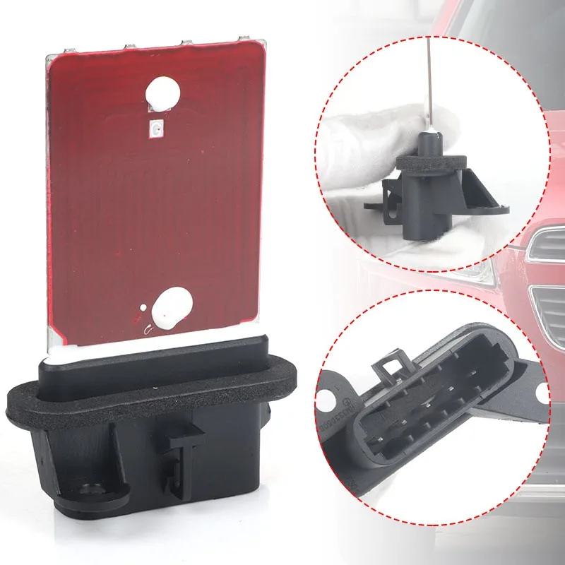 HVAC Heater Blower Motor Resistor + Wiring Harness Kit for Holden Trax 2013-2020 / Barina Spark - AC Heater Control Module