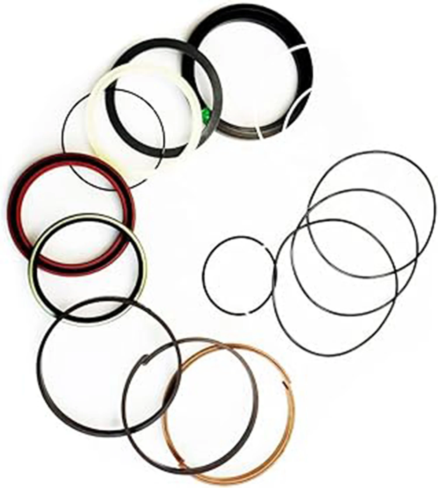 

XCWoOshop Boom Cylinder Seal Kit 707-98-24280 7079824280 for Komatsu Excavator PC35R-8