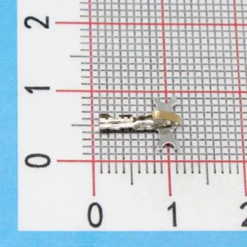 100PCS/SET Original genuine Terminal Pins 08-55-0110 FOR MOLEX KK 254 Crimp Terminal 22-30 AWG Selective Gold (Au)