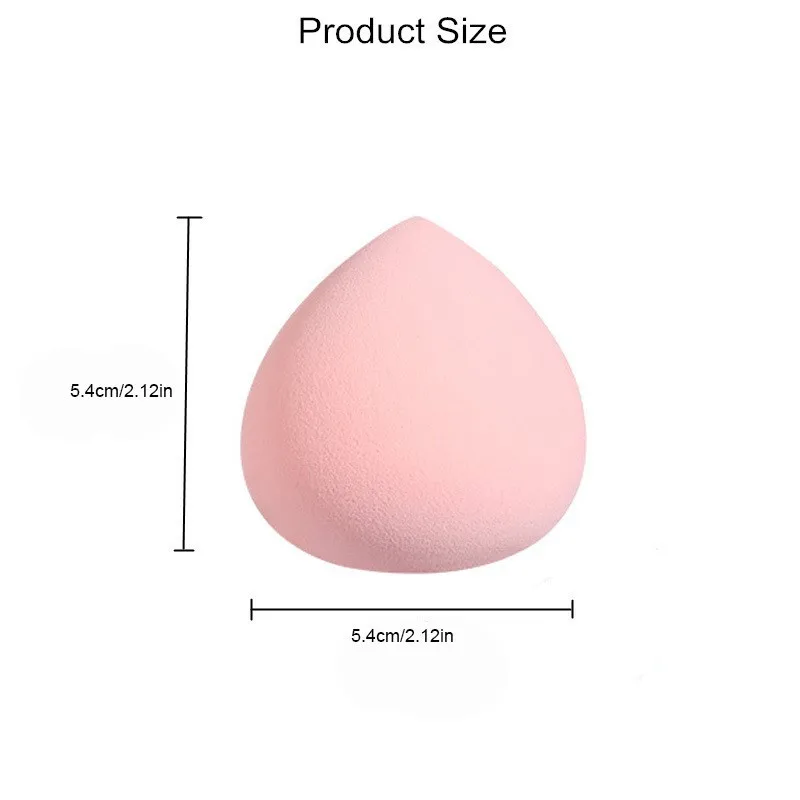 Zachte make-up blender bladerdeeg roze perzik foundation cosmetische spons Marshmallow nat droog gebruik make-up applicator poederdons schoonheidstool