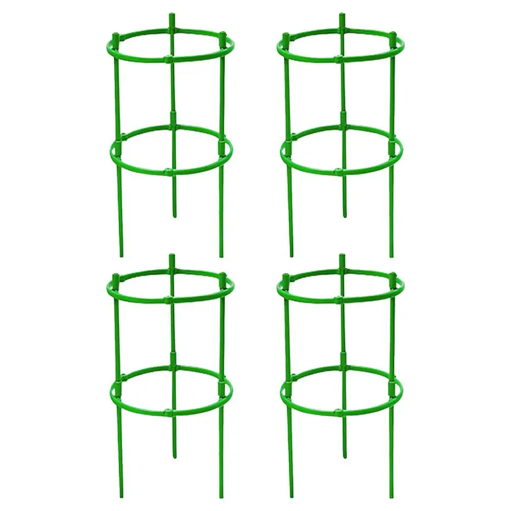 

Climbing Vine 48 Plant Support Mini Tomato Cage Round Trellis Ring Adjustable Garden Cages Vegetables Heavy Duty Durable