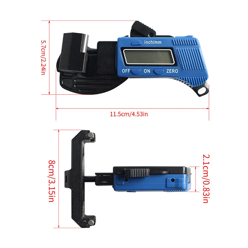 Riem Elastische Tensiometer Nauwkeurige Synchrone Bandspanningsmeter Detectiemeting Voor Voron Vzbot 3D-printers