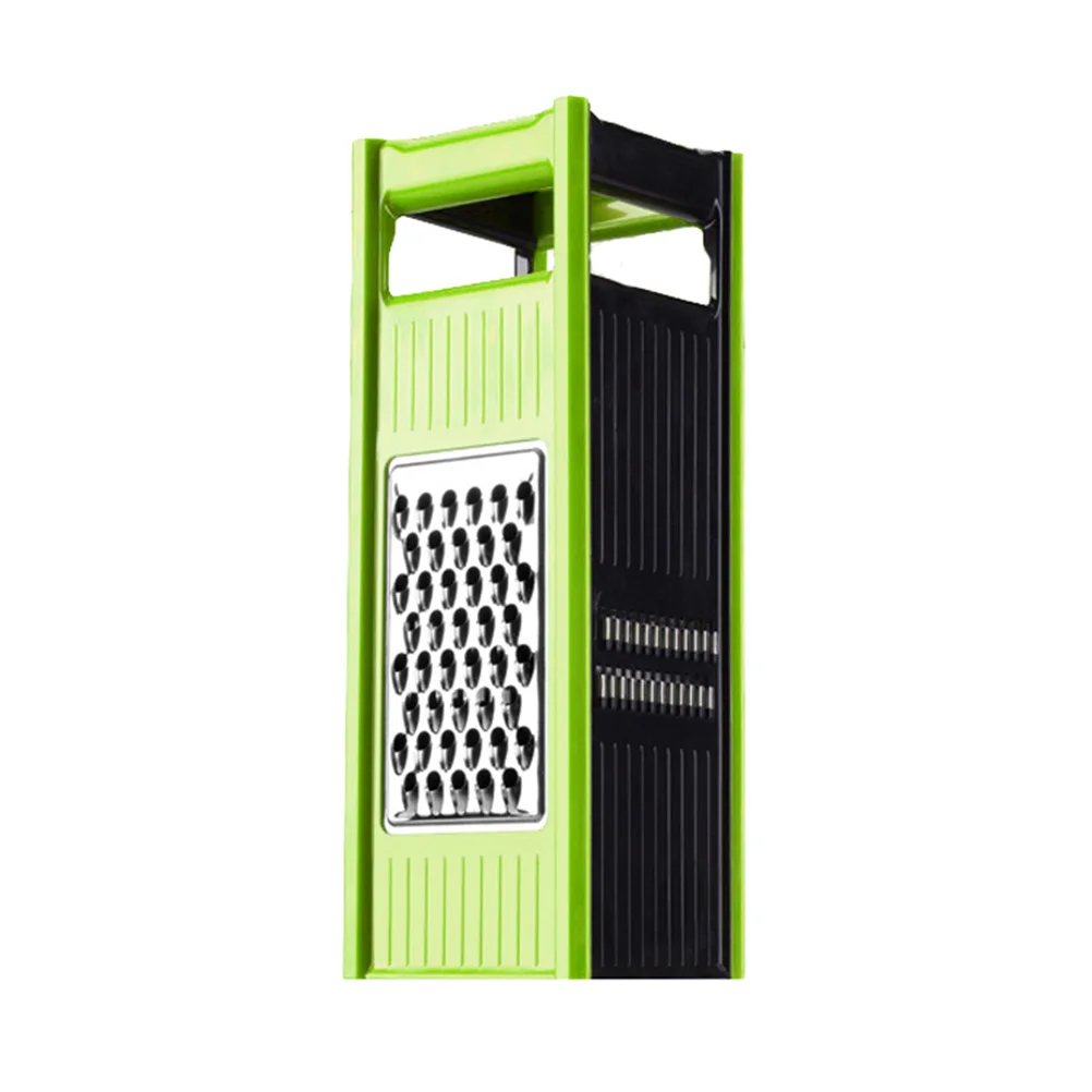 

5 in 1 Multifunctional Vegetable Slicer Stainless Steel Handheld Food Cutter Fruit Cheese Grater Ergonomic Kitchen Tool