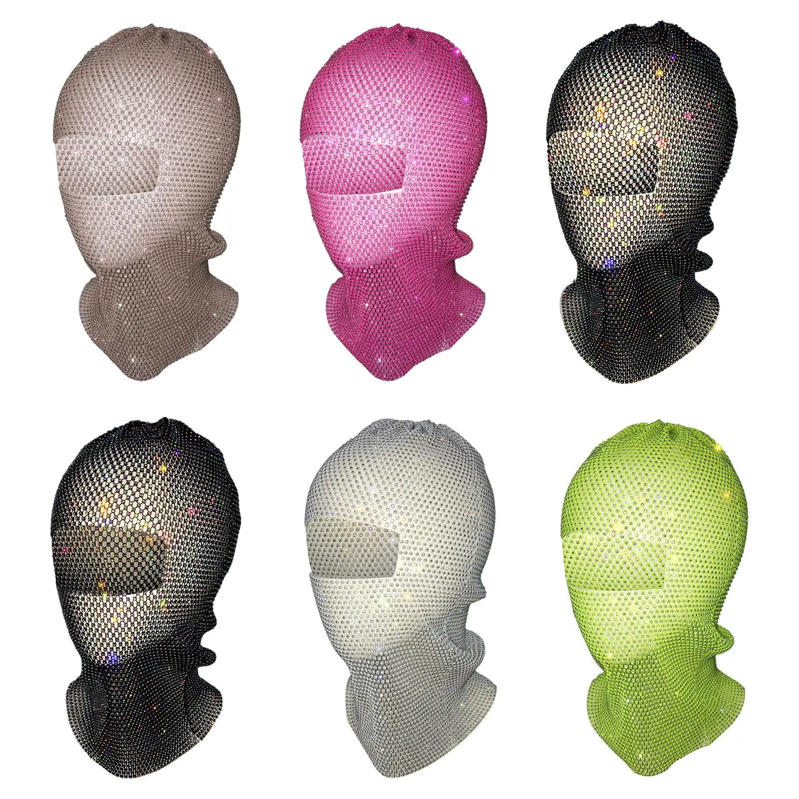 

Masquerade Mesh Mask Stylish Womens Hood for Role Play Festival Photo Props
