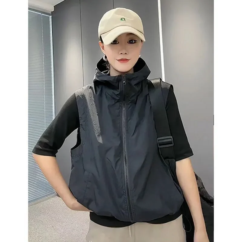 

Women's golf wear new Golf women's golf wear Autumn Knitwear vest Sunscreen Jacket Tennis Luxury women golf Clothing