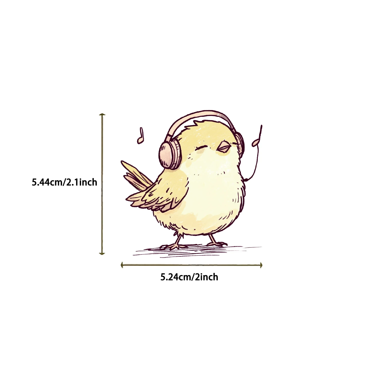 50PCS Nostalgic Style Cute Hand Drawn Animals Fun Daily Sticker Waterproof PVC DIY Cup Laptop Guitar Luggage Scrapbook DIY Gift